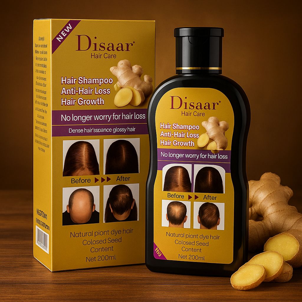 SHAMPOO ANTICAIDA ORGANICO JENGIBRE